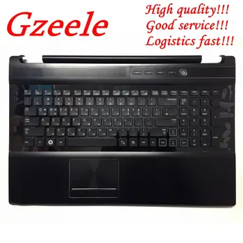 

GZEELE new KR Keyboard Plamrest Cover For Samsung NP-RF710 RF711 NP-RF711 RF710 Series upper case keyboard bezel black touchpad