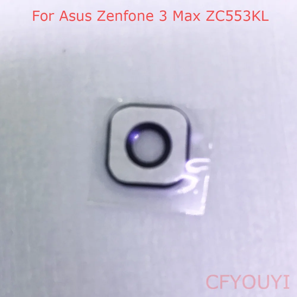 

For Asus Zenfone 3 Max ZC553KL Rear Back Camera Lens Cover Part Replacement
