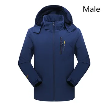 

Autumn outdoor elastic charge clothing thin men's and women's wear plus fat code breathable sports mountaineering clothing L-5XL