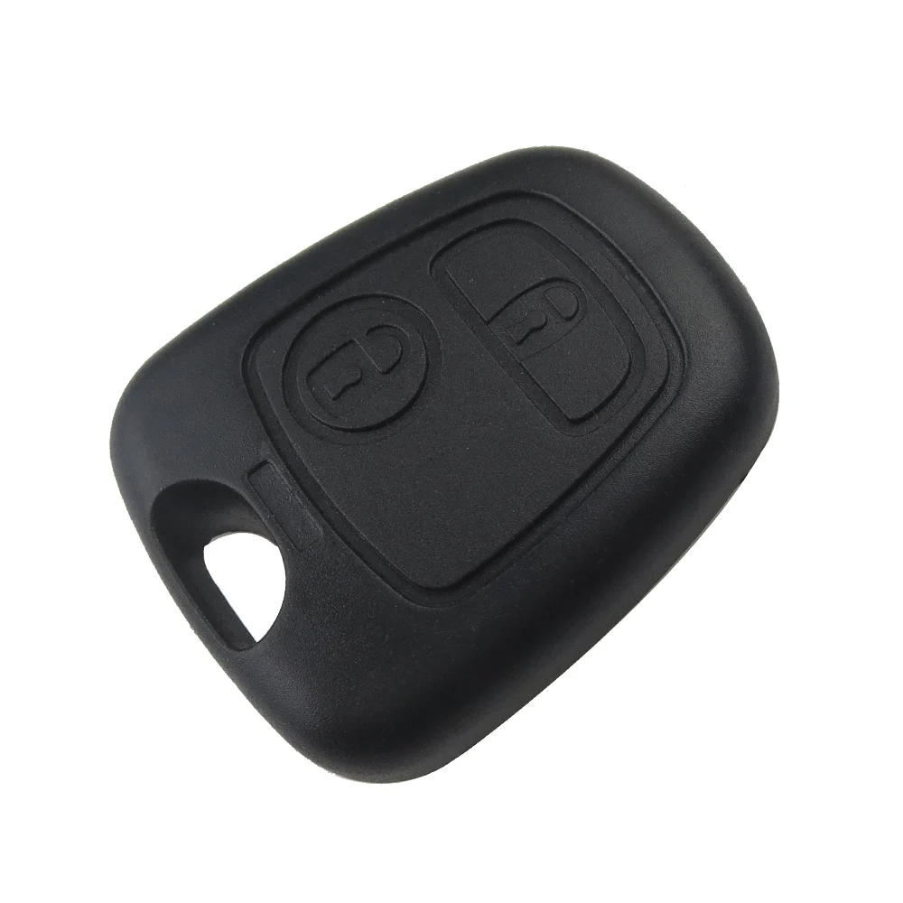 OkeyTech Replacement Front Car Key Case Cover With 2 Switches for P eugeot 107 206 207 306 307 407 Without Blade Free Shipping champion spark plugs