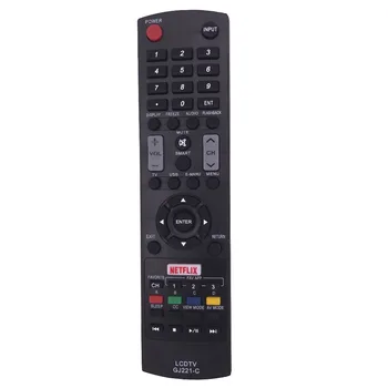 

New For SHARP LED TV Remote control GJ221-C for LC-43LE653U LC-48LE653U LC-55LE653U LCDTV Fernbedienung