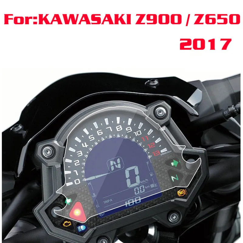 Motorcycle Speedometer Instrument Film for Kawasaki Z650 Z900 2017 Panel Screen Protector Cover Motor Accessories | Автомобили и