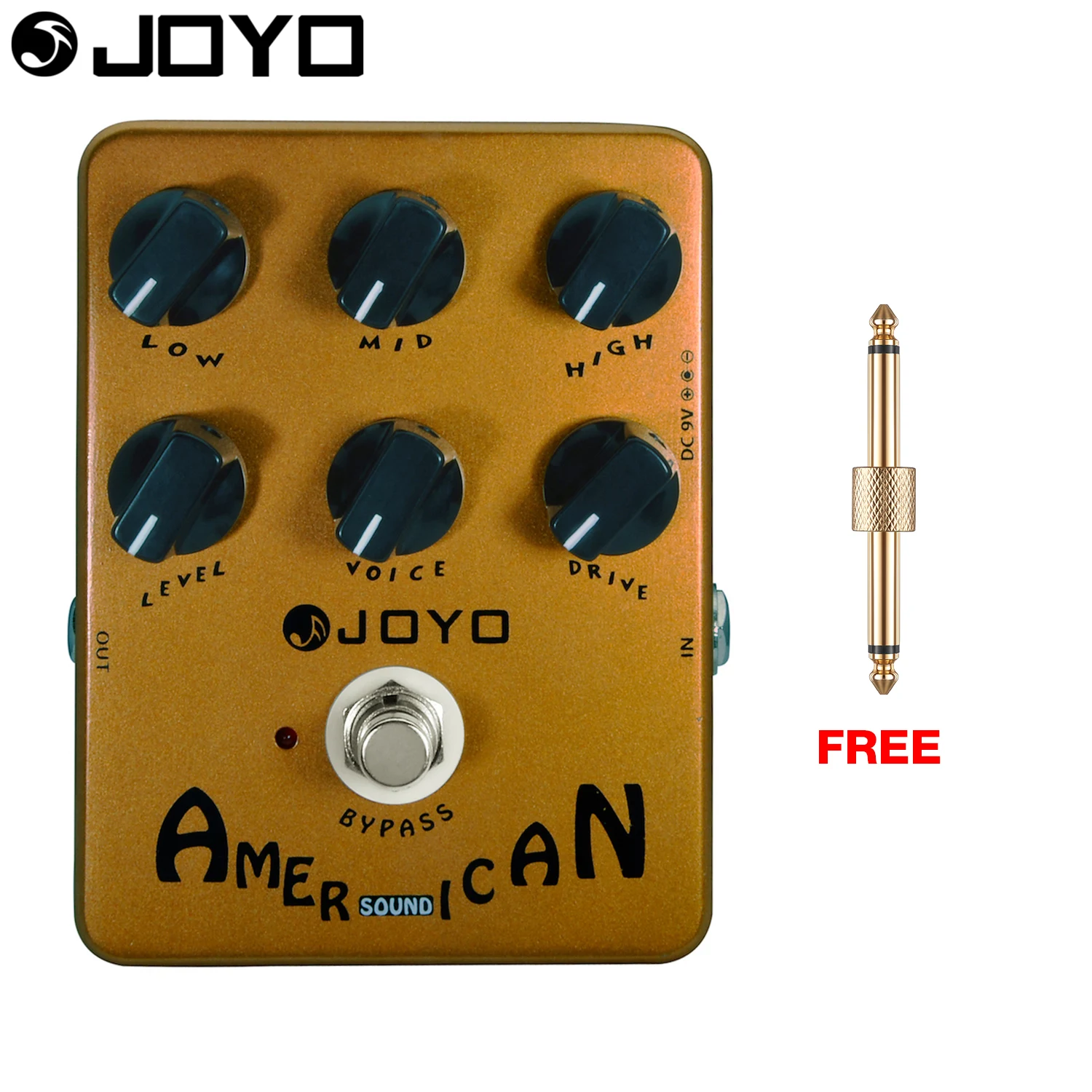JOYO American Sound Electric Guitar Effect Pedal Amp Simulators True
