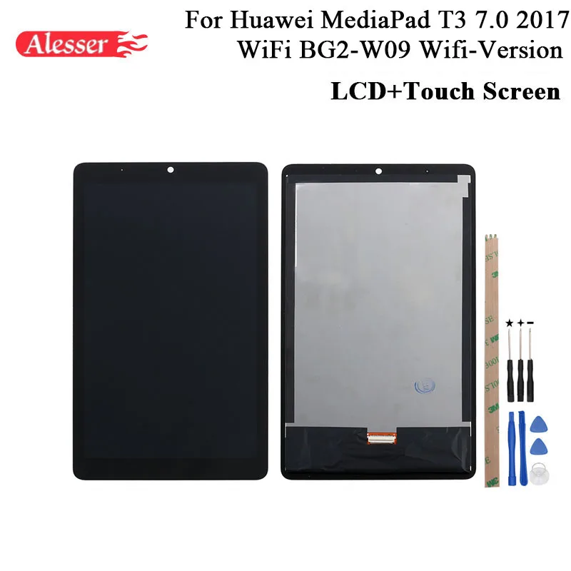 

Alesser For Huawei MediaPad T3 7.0 2017 LCD Display and Touch Screen With Tools For WiFi BG2-W09 Wifi-Version LCD