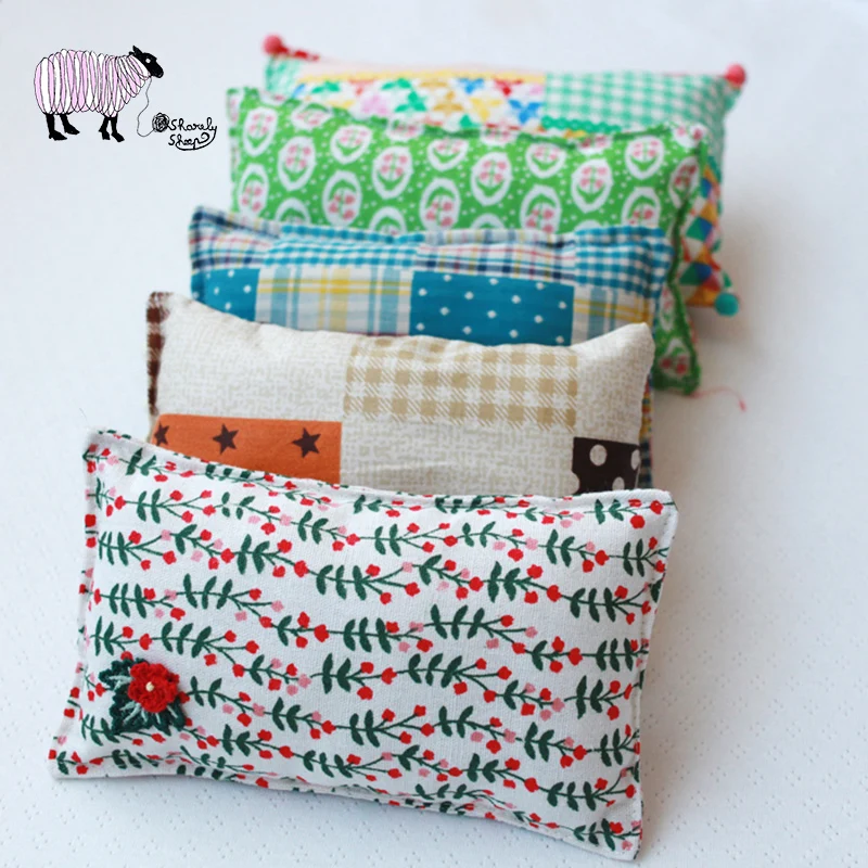 Newborn Baby Photography Retro Country Style Blanket and Pillow Set Props Baby Girl Boy Photo Shoot Backdrop Props bebe foto