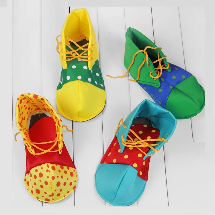 Clown Shoes Costume Fancy Dress Adult Kids Circus Party Accessory Hot Unisex