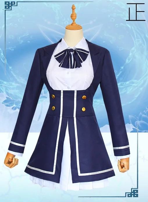 ZOMBIE LAND SAGA Minamoto Sakura Cosplay Costume Uniform Outfit Dress +Track | Тематическая одежда и униформа