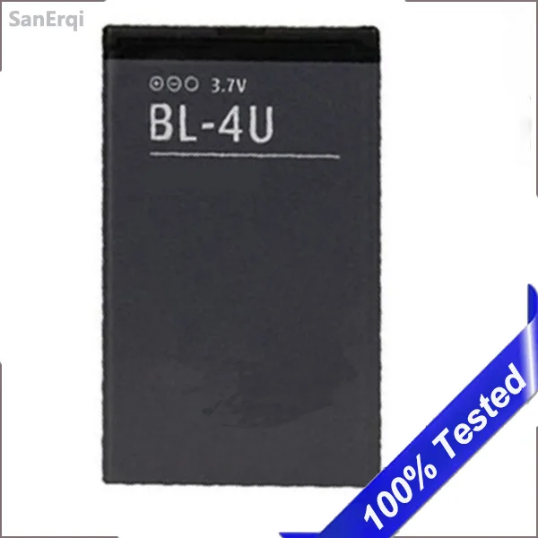 BL-4U Батарея для Nokia 8800 206 515 5250 5330 BL 4U XpressMusic арте E75 5730 C5-03 E66 Asha 300 500