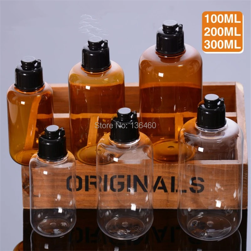 100ml 200ml 300ml plastic bottle
