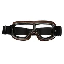 New Motorcycle Goggles Vintage for Harley Style Pilot Motorbike Goggles Retro Helmet Eyewear Dirt Bike Off Road Racing Goggles