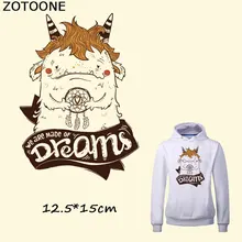 ZOTOONE мультяшная нашивка единорога, железные нашивки для украшения одежды, сделай сам, нашивки, аппликация на футболку, наклейки на заказ