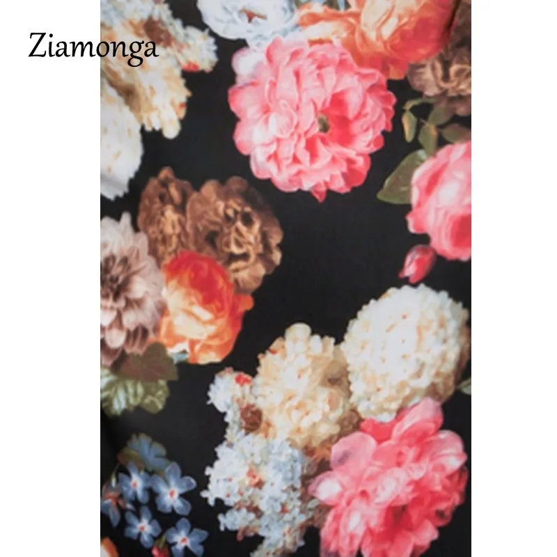 Ziamonga 2019 Fashion Rompers Womens Jumpsuit Printed Floral Sleeveless Women One Piece Sexy Slim Bodysuit Mesh Playsuits C2854