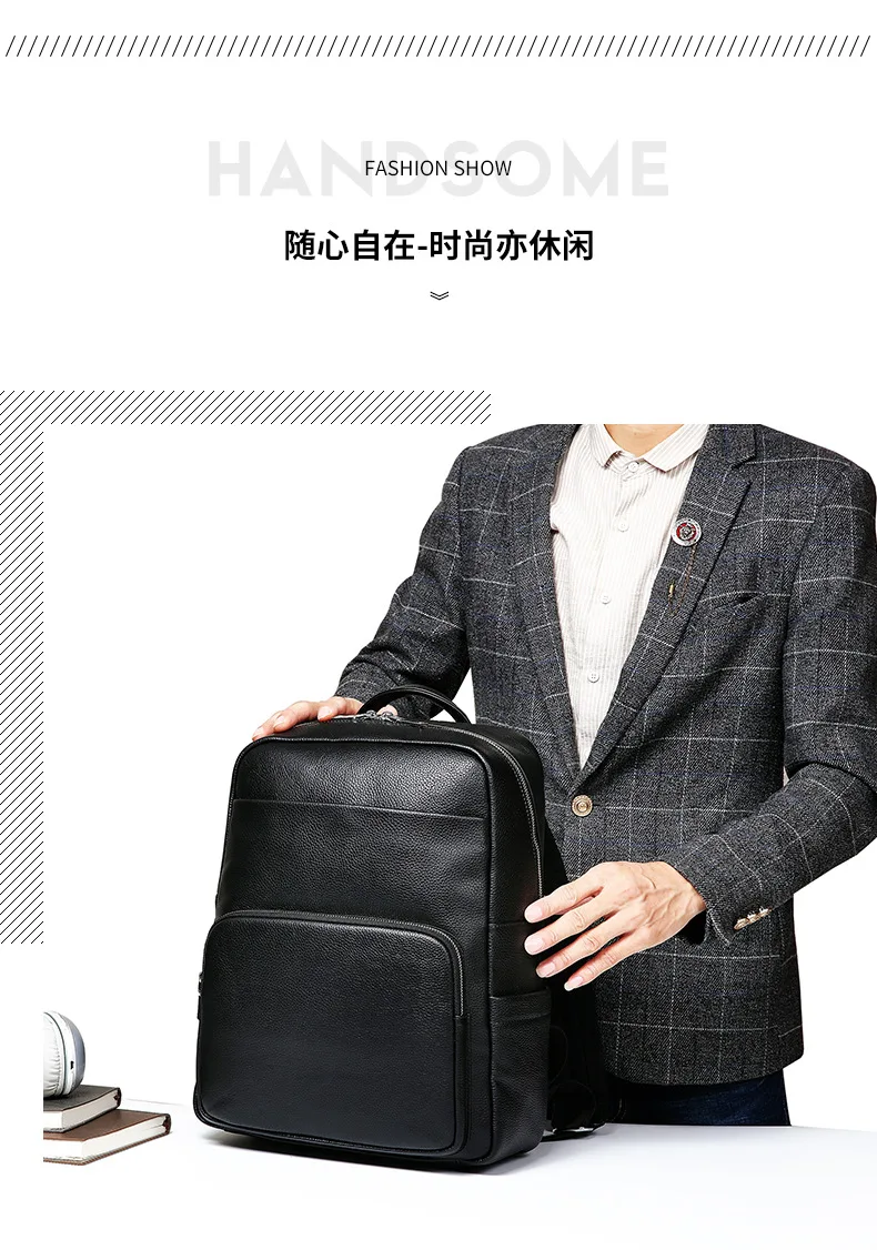 Мужские рюкзаки из натуральной коровьей кожи, модный студенческий рюкзак из натуральной кожи, мужской роскошный бренд, сумка для ноутбука и компьютера