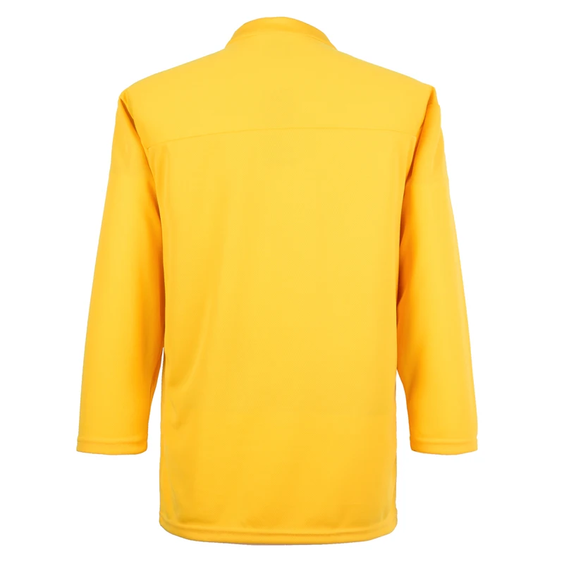 Классный хоккейный желтый хоккейный свитер с логотипом EALER