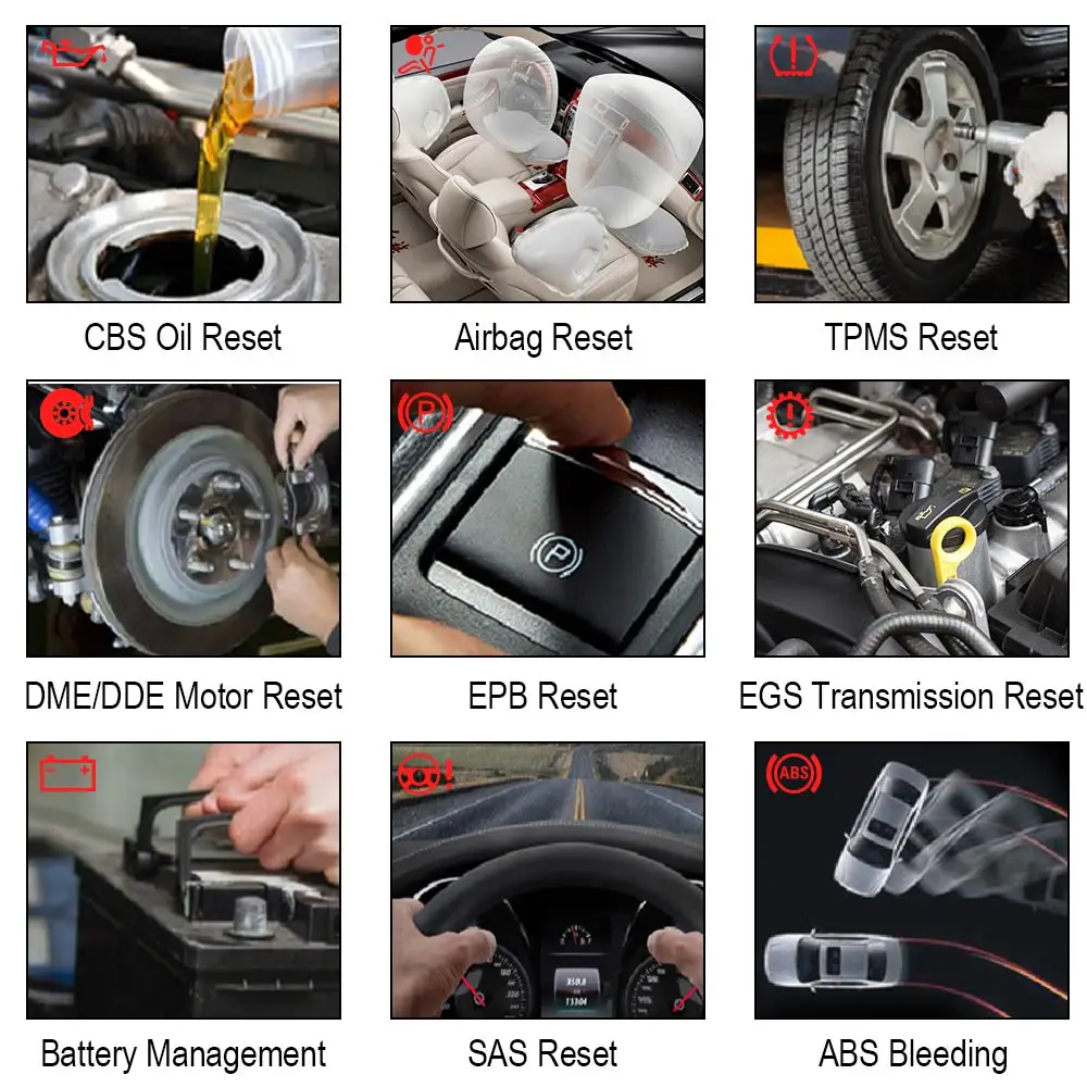 Autophix 7910 OBD2 OBDII сканер двигателя Код ошибки чтения ABS SRS SAS EPB TPMS нефти сброса БД 2