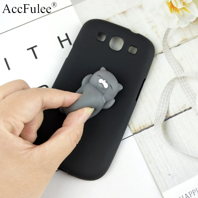 Мягкий чехол для телефона с объемными игрушками Samsung Galaxy S3 S4 S5 S6 S7 Edge S8 S9 Plus S10 Lite S20