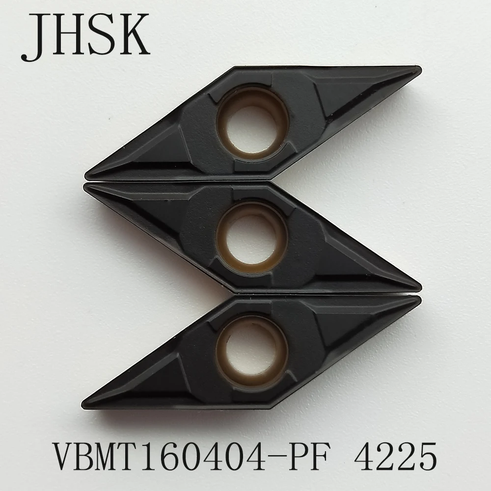 

10pcs VBMT160404-PF 4225 VBMT 331-PF 4225 Milling blade insert FOR steel