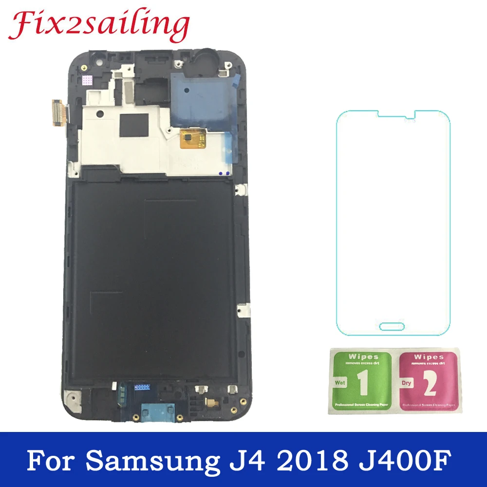 

LCDS For Samsung Galaxy J4 2018 J400F SM-J400F/H/P/M/G/DS LCD Display Touch ScreenDigitizer Assembly Brightness Adjustable