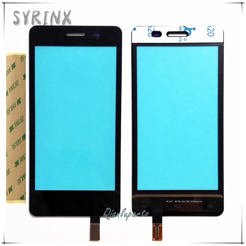 

Syrinx With 3M tape Touch Screen Digitizer For FLY IQ4403 IQ 4403 Mobile Phone Touchscreen Front Glass Sensor Panel Replacement