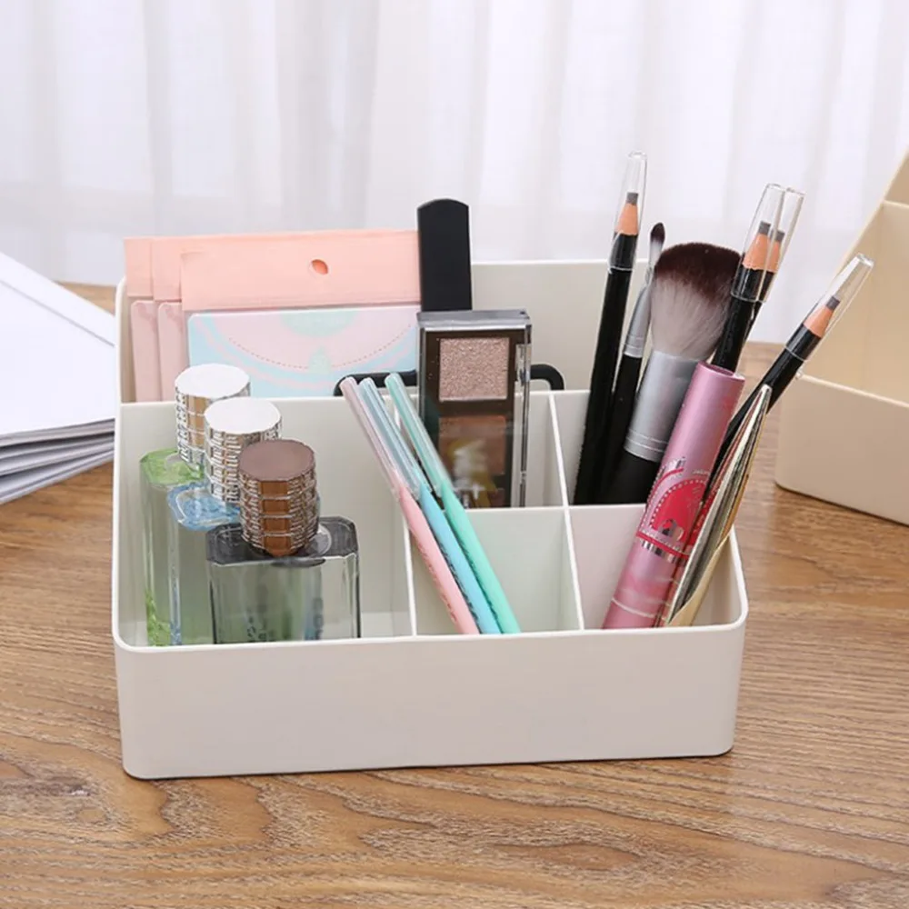 Plastic Desktop Storage Box Cosmetic Display Storage Organizer Sundries Skin Care Products Storage Rack Container Makeup Boxes