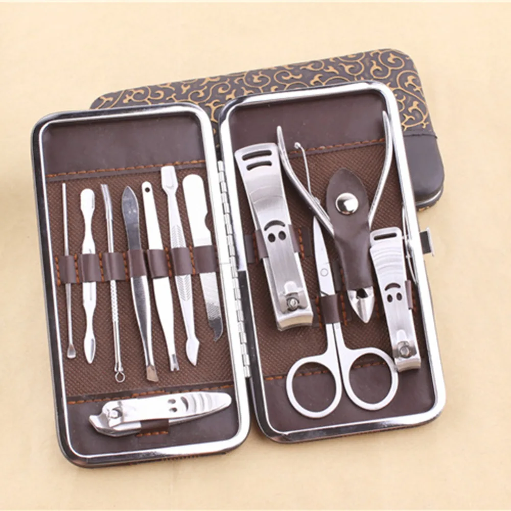 12-pcs-mini-pedicure-manicure-set-nail-cuticle-clippers-cleaner