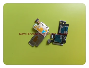 

Wyieno 5Pcs/Lot Note2 Memory SD Card Ribbon For Samsung Note 2 N7100 Sim Card Slot Connector Flex Cable + tracking