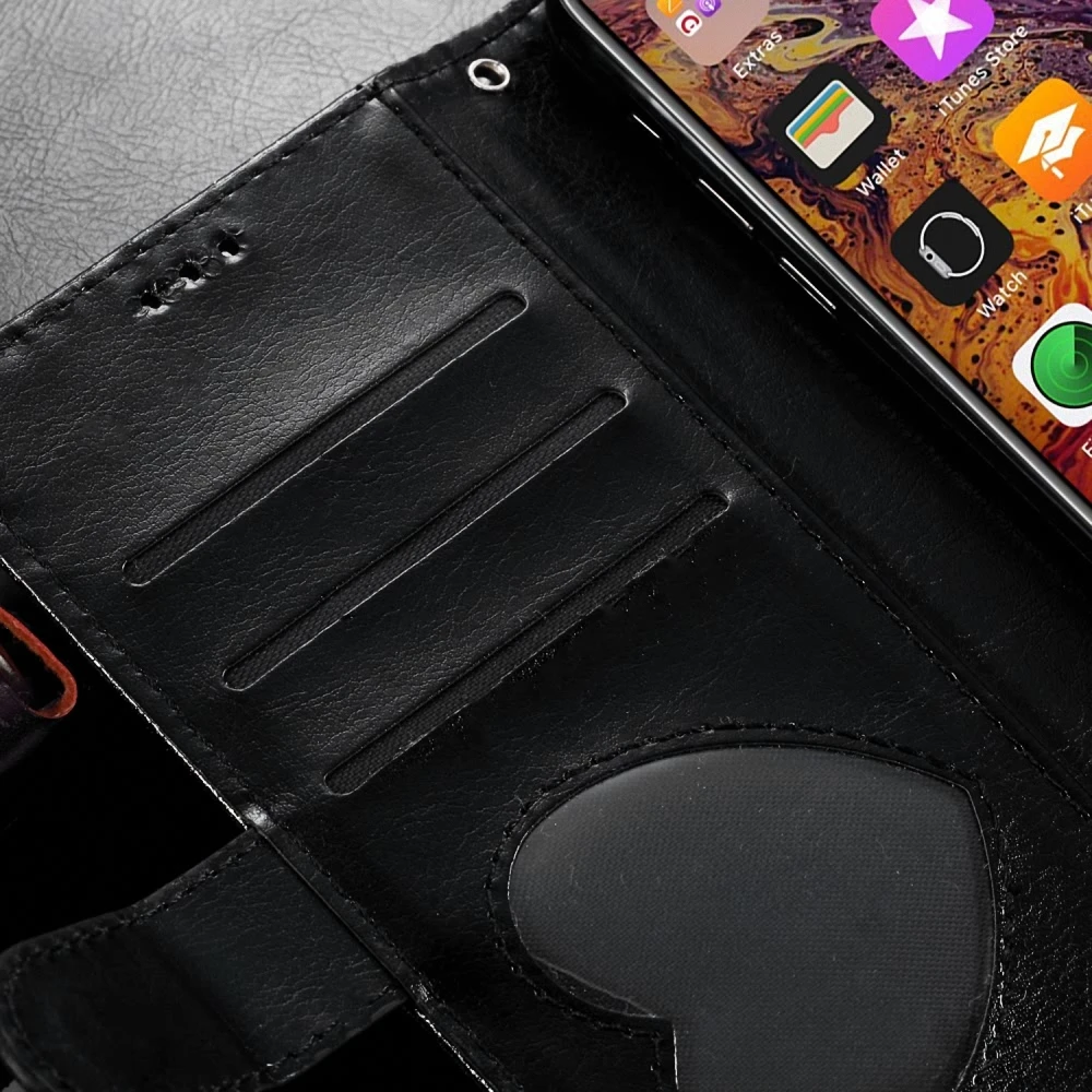 Роскошный блестящий кошелек, кожаный чехол-книжка для iPhone Xr X Xs 11 Pro Max, противоударный чехол на молнии для iPhone 7, 8, 6 S, 6 Plus, 5, 5S, SE