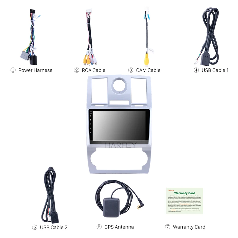 Flash Deal Harfey OEM HD Car Stereo Bluetooth car radio for Chrysler Aspen 300C 2004-2008 autoradio 9 inch Android 8.1 AUX support Carplay 3 Flash Deal Harfey OEM HD Car Stereo Bluetooth car radio for Chrysler Aspen 300C 2004-2008 autoradio 9 inch Android 8.1 AUX support Carplay 3