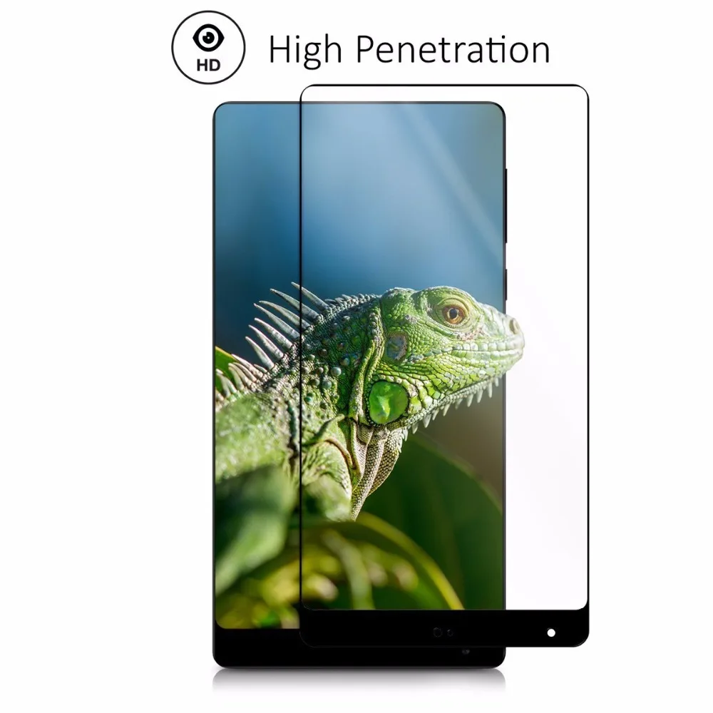 9H полное покрытие Защитная стеклянная пленка для экрана Xiaomi Mi Mix Max 2 Mix2 Max2 чехол с