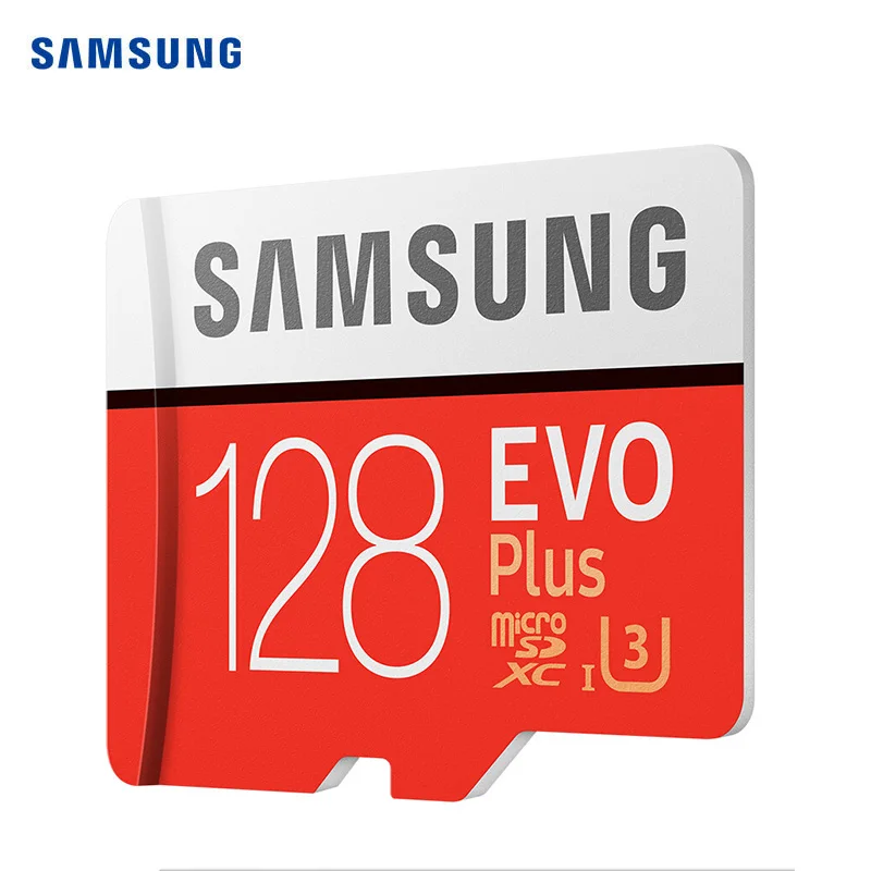 Оригинальная карта памяти Samsung EVO + 128 ГБ класс 10 Micro SD Card C10 80 МБ/с. SDHC SDXC флэш память