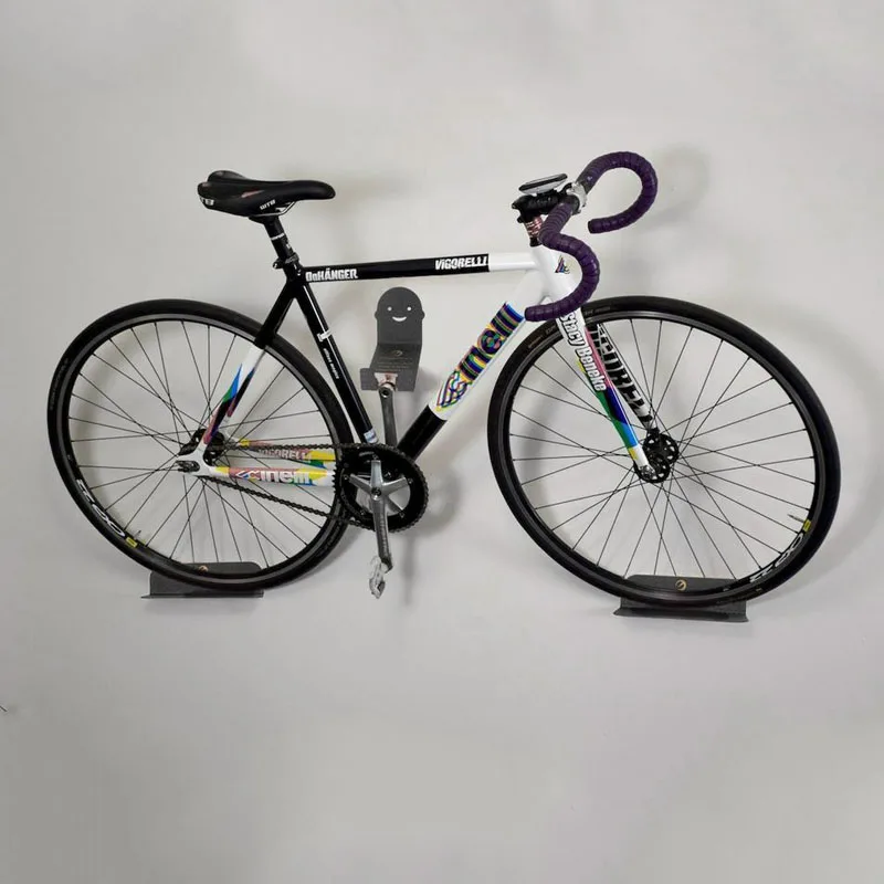 New Simple High Carbon Steel Bicycle Wall Mount Rack