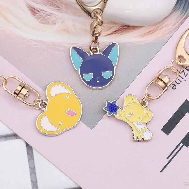 Аниме Sailor Moon ювелирное изделие мультфильм эмаль Sakura Card Captor кошка звезда сердце
