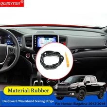 Автомобиль-Стайлинг анти-шум звукоизоляция пылезащитный Приборная панель автомобиля Лобовое стекло уплотнительные полосы аксессуары для Honda Ridgeline 2012