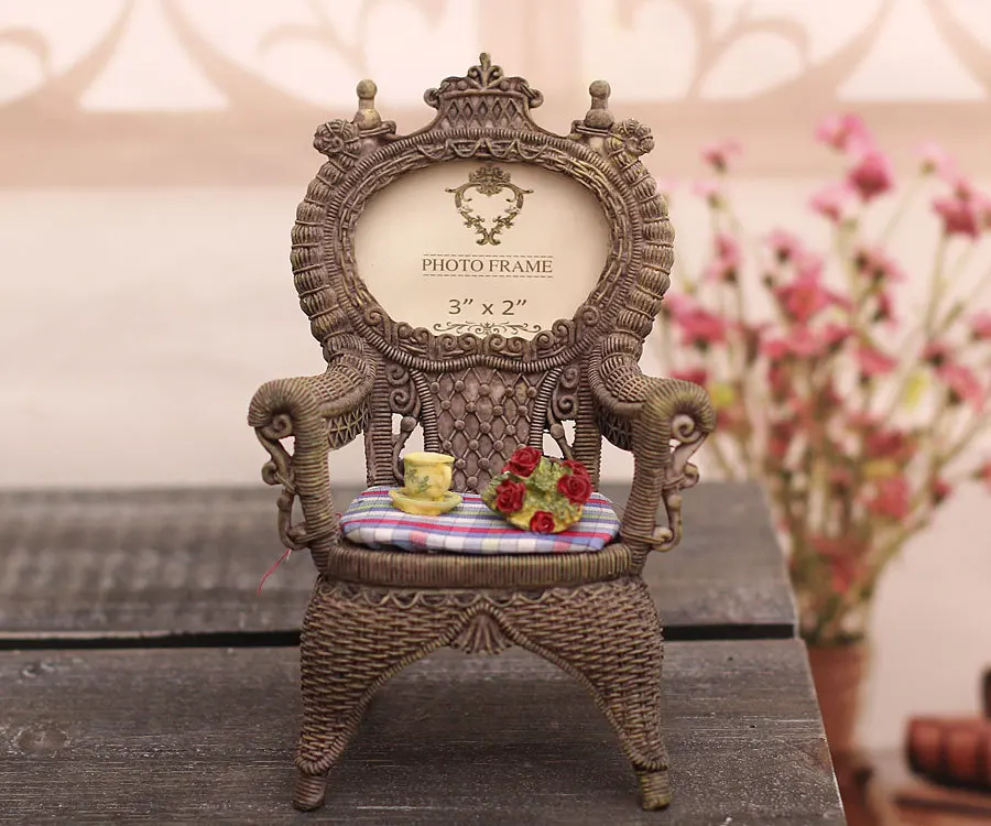 Direct low-cost home beautifully decorated resin antique sofa chair frame 3 * 2 SZ-JC0001 |
