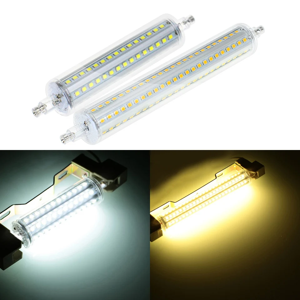 R7S Lampadas 78 118 de 135 de 189mm 85-265 V SMD2835 bombillas led r7s bombillas LED de maíz 5 w 8 w 10 w 13 w linterna reemplazar halógeno Decoración