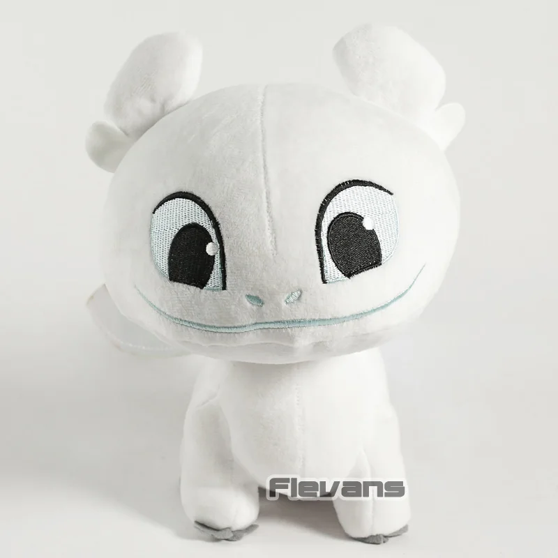 

How To Train Your Dragon 3 The Hidden World Light / Night Fury Kawaii Plush Dolls Toothless Soft Stuffed Toys