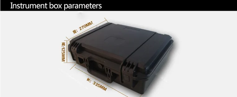 Снаружи 335*270*125 мм пыленепроницаемый водонепроницаемый защитный чехол с пеной