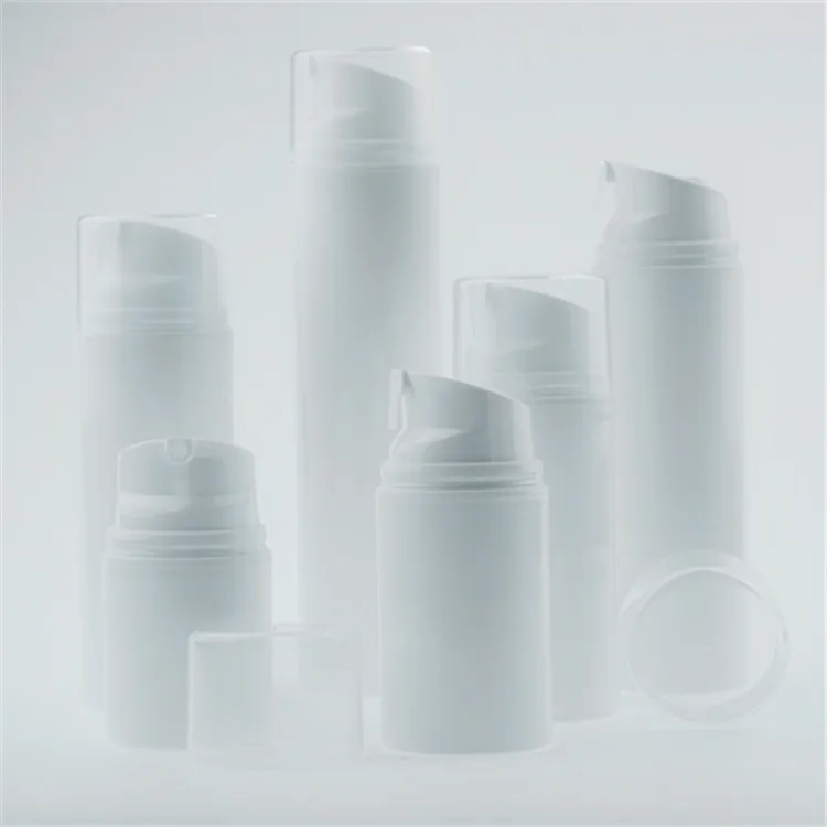 

2pcs/lot 30/50/80/100/120/150ml Essence Pump Bottle Plastic Airless Bottles Can Used For Lotion Shampoo Bath Cosmetic Container