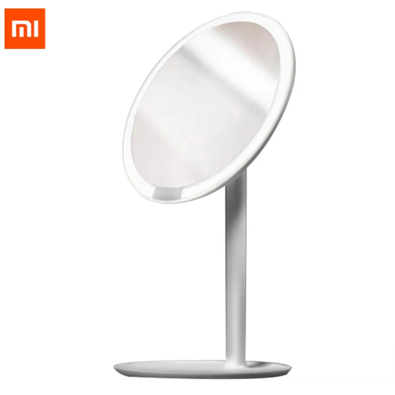 

Xiaomi Mijia AMIRO HD Mirror Daylight Cosmetic Makeup Led Mirror Lamp 2000mAh Dimmable Adjustable Countertop 60 Degree Rotating