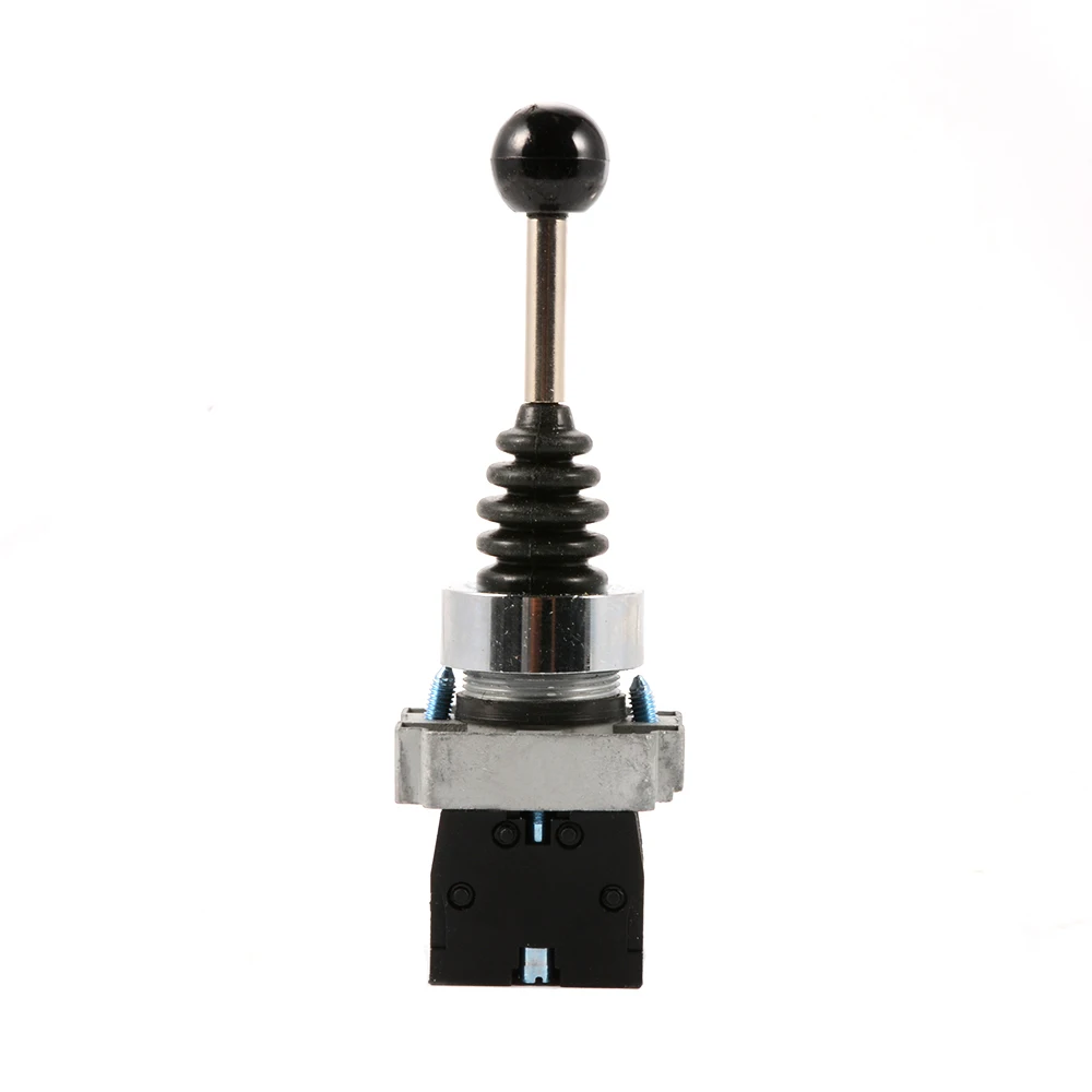 

AC 240V 3A 2NO 2 Position Momentary Cross Switch SPST Monolever Joystick TH296-7+