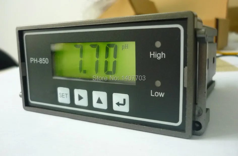 

pH controller monitor with 10M probe and mA output