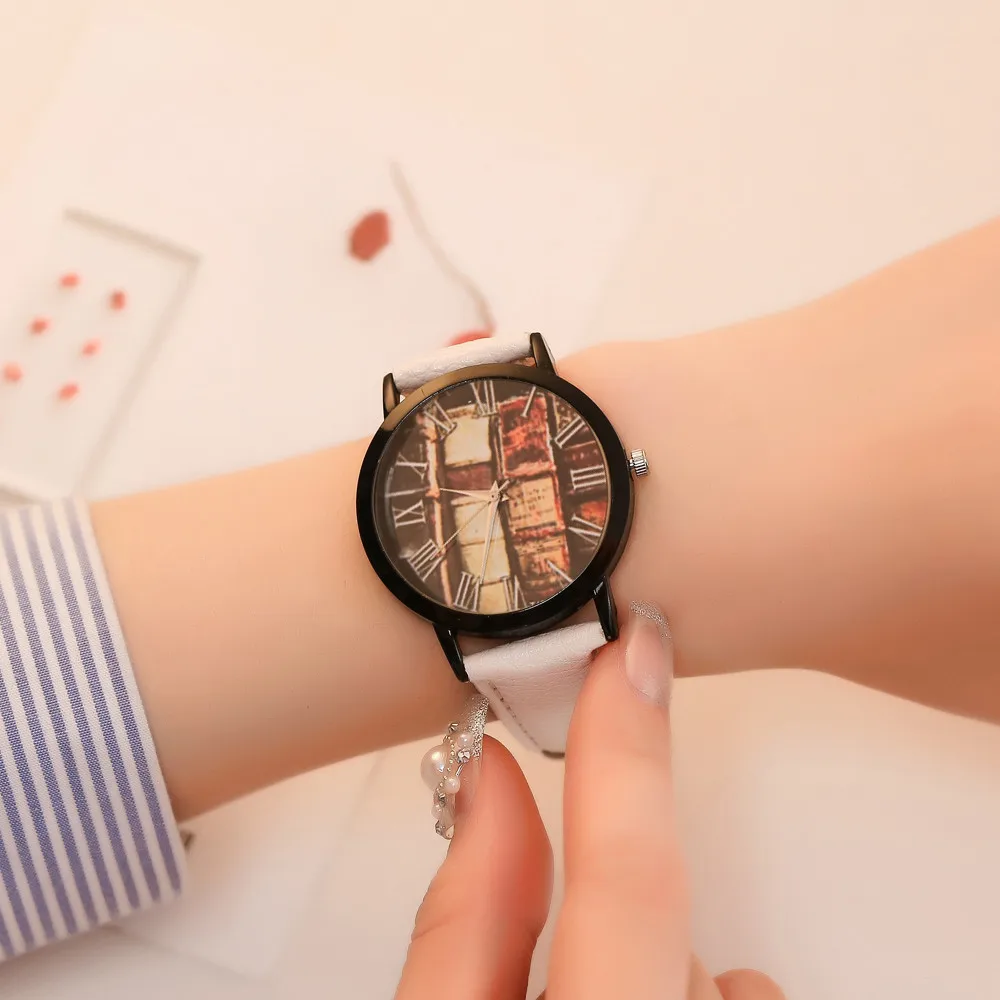 

Scholarly Rich in book New Luxury Brand Fashion Classic Ladise Watches Quartz Vogue Women Wrist Watch Clock Relogio Feminino &Ff