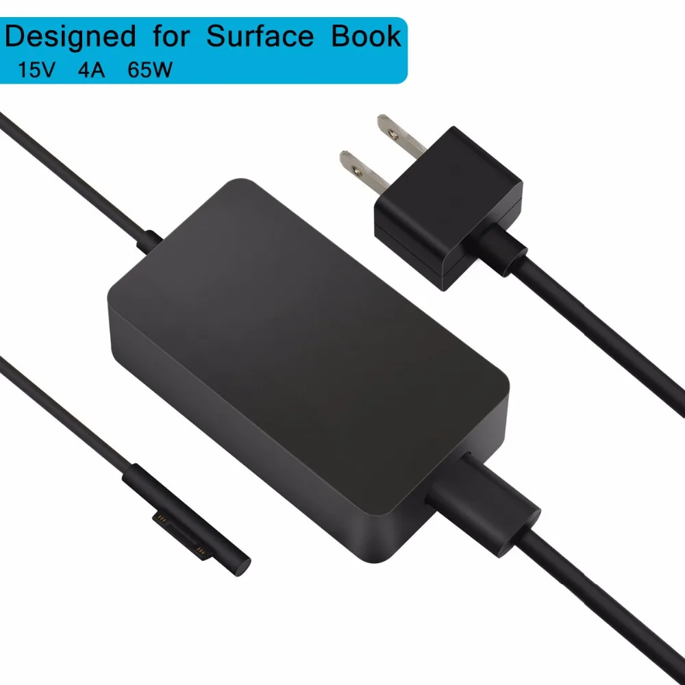 DC 15V 4A 65W адаптер питания с 5V 1A USB портом AC настенное зарядное устройство для microsoft Surface Book Laptop Pro 3 Pro 4 Pro 5 2007 - Цвет: US Plug