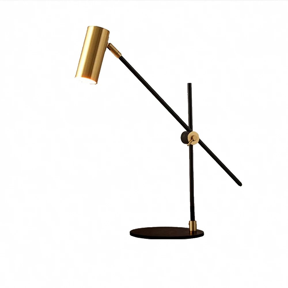 

Copper Desk Lamps American style table lamps for bedroom Nordic style home deco E27 Bulb Modern style decoration home led lamp