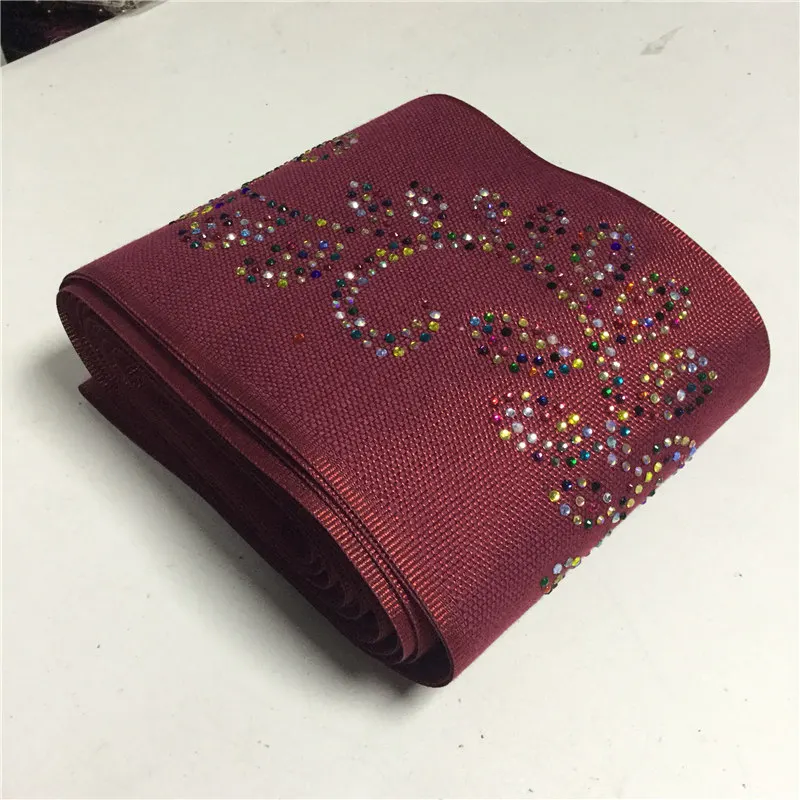 Нигерийский головной убор ASO OKE Gele с разноцветными камнями, новейшая одежда на голову, Африканский пояс для галстука на голову ASO OKE для Wedding-LP30