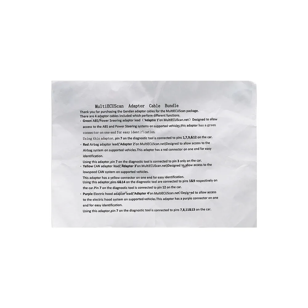 Новый 16 pin OBD 2 кабель для Fiat EUC Scan инструмент с высоким качеством Alfa Romeo четыре