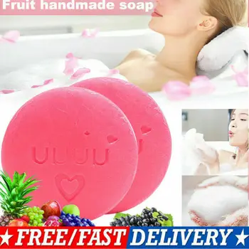 

1Pcs Skin Miracle Whitening Soap Moisturizing Rejuvenation Face Care Wash Basis Soap Anti-aging Handmade Cleanser Skin Care Hot