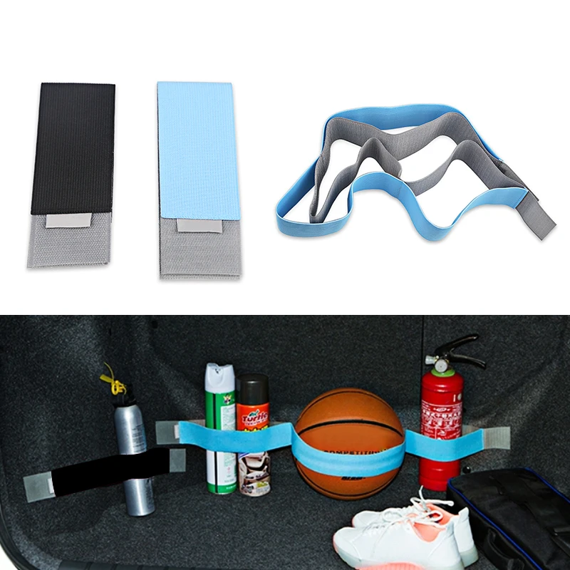 

Car Organizer Trunk Storage Nylon Belt Fixing Tape Sticky Tape Fixing Bandage Bracket Stickers Straps Fastener Car Styling