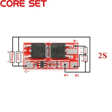 10A BMS 2S 8,4 V PCM PCB BMS литиевое зарядное устройство модуль зарядки 18650 Li-Ion Lipo 2S Защита аккумулятора печатная плата