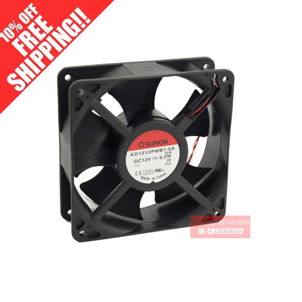 

Для источника питания SUNON KD1212PMB1-6A.GN 12v 6,2 w dual ball